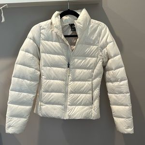 Off white North Face puffer jacket